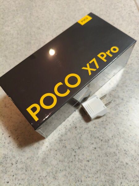 POCO X7 Pro 8GB/256GB イエロー グローバル版 新品未開封 シュリンク付