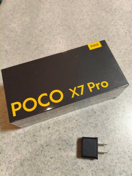 POCO X7 Pro 8GB/256GB イエロー グローバル版 新品未開封 シュリンク付