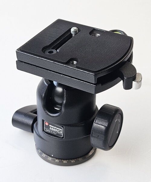 Manfrotto 自由雲台 488RC4 ラピッドミディボール雲台