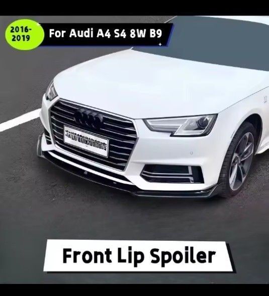 未使用 リップスポイラー アウディa4s4s-lineセダン/avant/allroad 2017-2019用 アンダー フロント