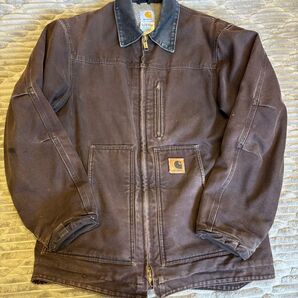 Carhartt デトロイトジャケット ブラウン 古着