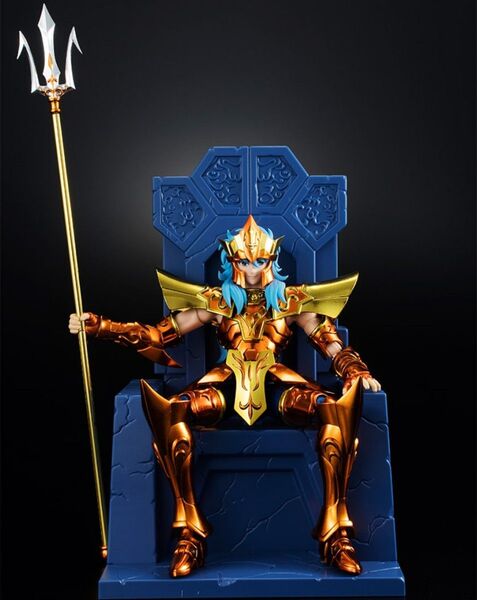 未開封新品 聖闘士聖衣神話 EX 海皇ポセイドン インペリアルスローンセット BANDAI POSEIDON