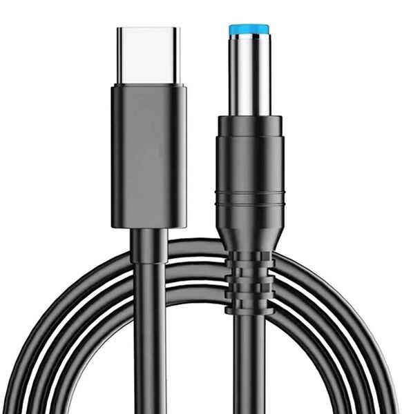 XMHL USB-C PD電源 充電ケーブル5.5mm/2.5 2.1mm 9V 12V 15V 20V ミニPC ノートパソコン