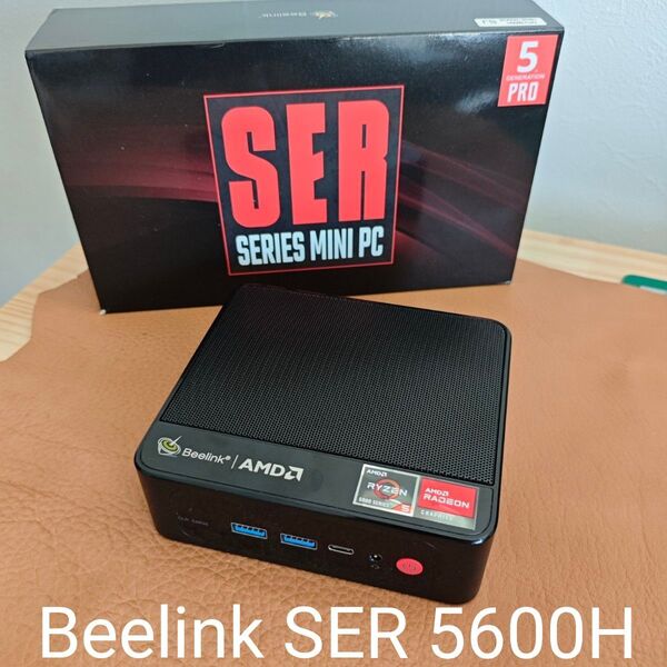 Beelink 5600H ミニPC Ryzen 5 AMD SSD500GB 16GBメモリHDMIx2 windows11