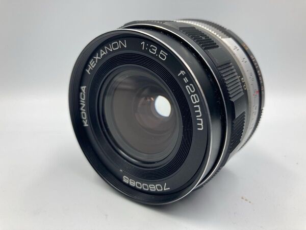 作例付き Konica HEXANON 28mm F3.5 管mpr