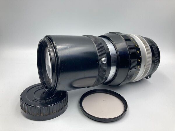 作例付き 日本光学 Nikon AUTO 20cm F4 管mpr