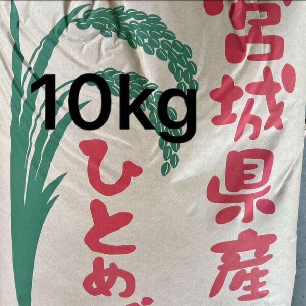 ひとめぼれ 玄米10kg 令和6年産 農家直送