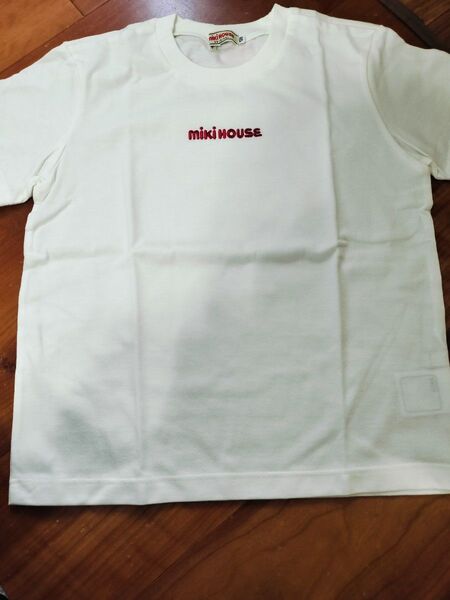 miki HOUSE Tシャツ ホワイト 90