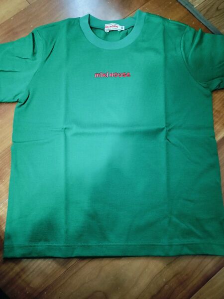 mikiHOUSE Tシャツ グリーン 120