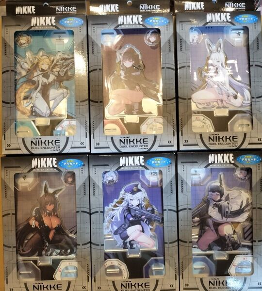 NIKKE DUEL ENCOUNTER 3rd 6種セット マイレージ、PR無