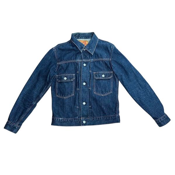 DENIME ドゥニーム 2nd デニムジャケット ビンテージ セカンドタイプ 革パッチ gジャン アメカジ デニム