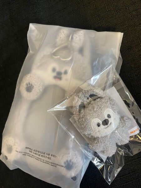 stray kids ウルフチャン トレカリールホルダー マイクロぬいぐるみ ペンミ 韓国限定