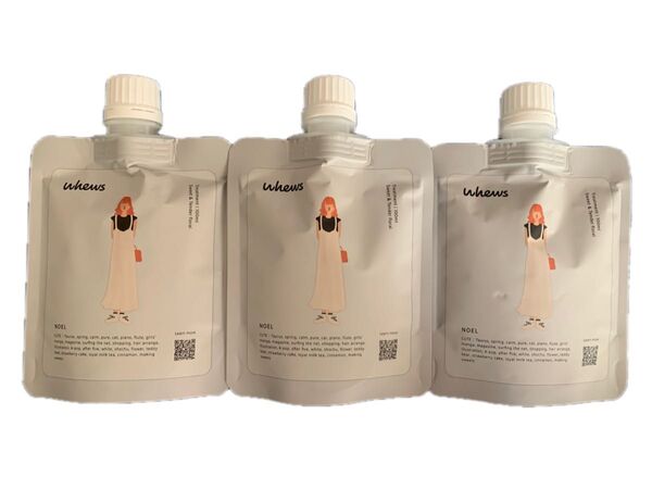 【高級ヘアケア】whewsトリートメント(ノエル)定価4290円:サロン開発:熱ダメージケア/サラサラツヤ髪/修復/ツヤうるおい