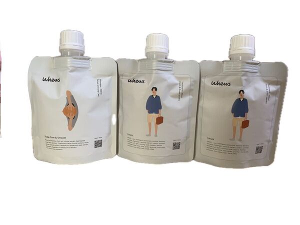 □美容室専売□Whewsスカルプシャンプー&トリートメント(シュン2本)定価4290円/頭皮ケア!ダメージケア/サラツヤ