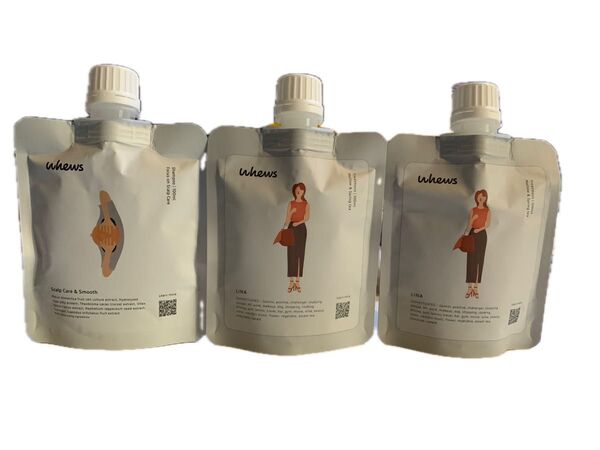 【数量限定】whews:スカルプシャンプー&トリートメント(リナ)高級ヘアケアセット/ダメージケアサロン専売頭皮ケア/保湿まとまり