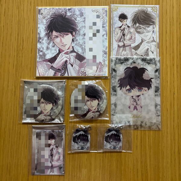 無神 ルキ DIABOLIK LOVERS Masquerade Jewel 告白メッセージ入り 缶バッジ 他