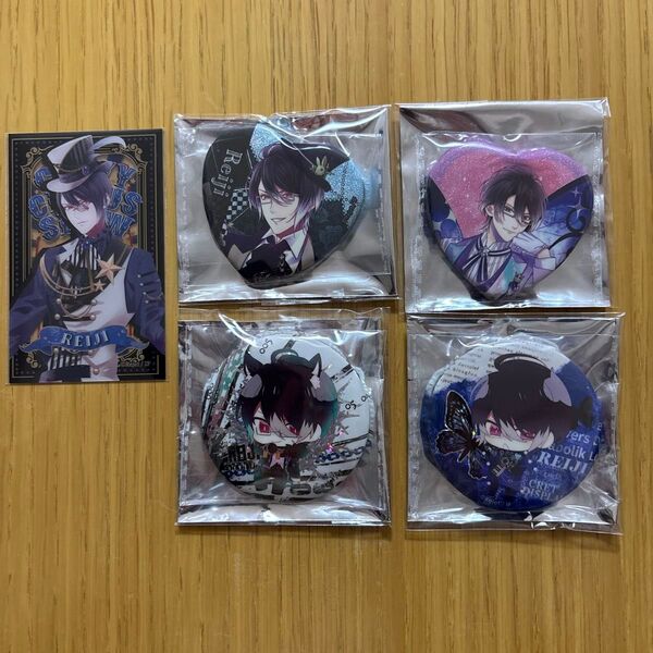 逆巻 レイジ DIABOLIK LOVERS Dark▼Alice in Dream ハート缶バッジ 他