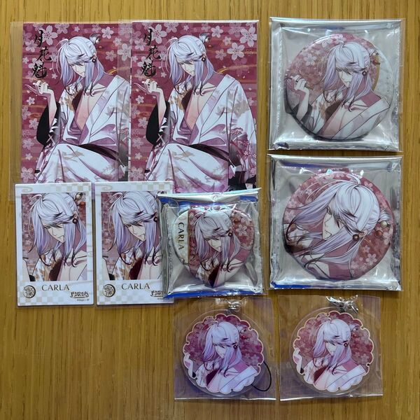 月浪 カルラ DIABOLIK LOVERS 月花魁 ホロ缶バッジ 他