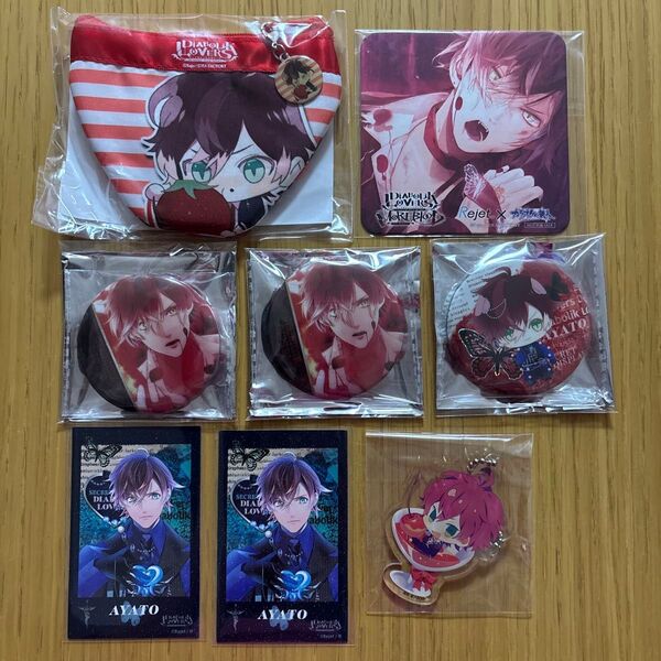 逆巻 アヤト DIABOLIK LOVERS ファルファラルシオ 缶バッジ 他