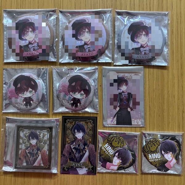 逆巻 アヤト キノ DIABOLIK LOVERS Millennium Children 缶バッジ 他