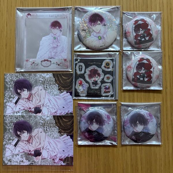 逆巻 アヤト キノ DIABOLIK LOVERS Last a moment ホロ缶バッジ 他