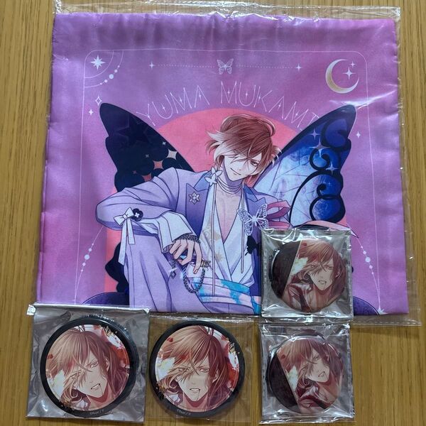 無神 ユーマ DIABOLIK LOVERS FARFALLA LUCIO 缶バッジ 他