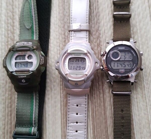 G-SHOCK BABY-G 3点