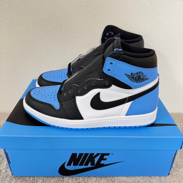 【新品/27cm】Nike Air Jordan 1 Retro High OG"University Blue/UNC Toe"