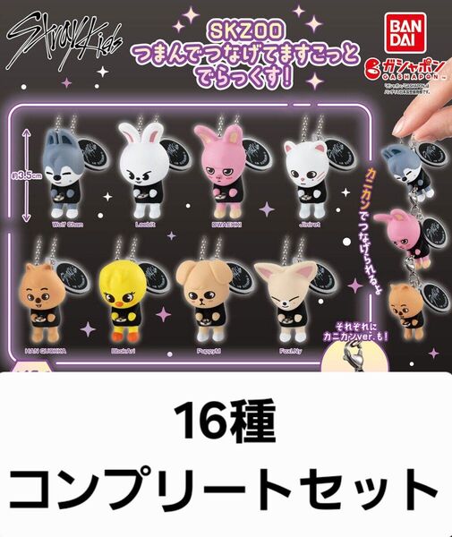SKZOO つまんでつなげてますこっと でらっくす コンプリート スキズ StrayKids ガチャ