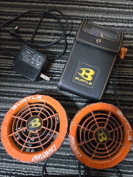 BURTLE バートル 17v バッテリー ファン セット