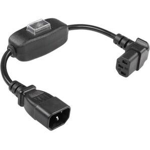 320 C13~C14 スイッチPDU UPS電源コード10A 250V AC C14オス-C13メス標準コンピュータ