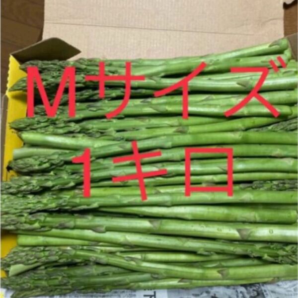 アスパラ mサイズ 1キロ B品