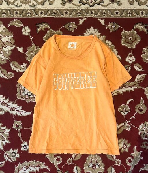 平成 00s y2k Tシャツ コンバース ダメージ加工 古着 itimi 半袖