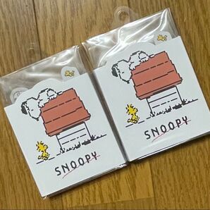 【新品未使用】スヌーピー パタパタメモ 2個セット【15】