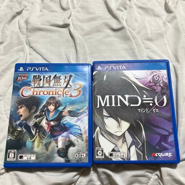 【PSVita】 戦国無双 Chronicle 3+マインド ゼロ まとめ売り