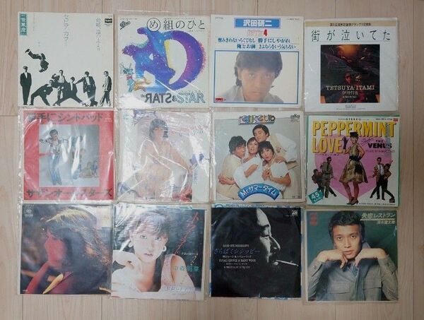 値下げ 昭和歌謡EP12枚セット(1枚約200円※送料込)