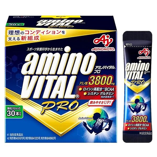 味の素 アミノバイタル プロ アミノ酸3800mg 顆粒スティック 4.4g×15本