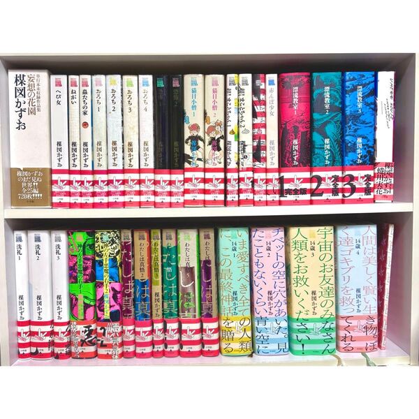 楳図パーフェクション umezz perfection 楳図かずお 全巻セット 全初版帯付き umezz note 妄想の花園