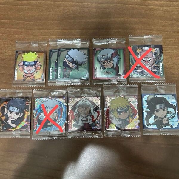 ナルトウエハース バンダイ ニフォルメ 火影 ウエハースシール ナルト NARUTO にふぉるめーしょん ニフォルメ