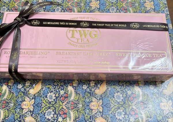 TWG 紅茶 スプリングロマンスティー セレクション ギフトセット 3種 ピンク
