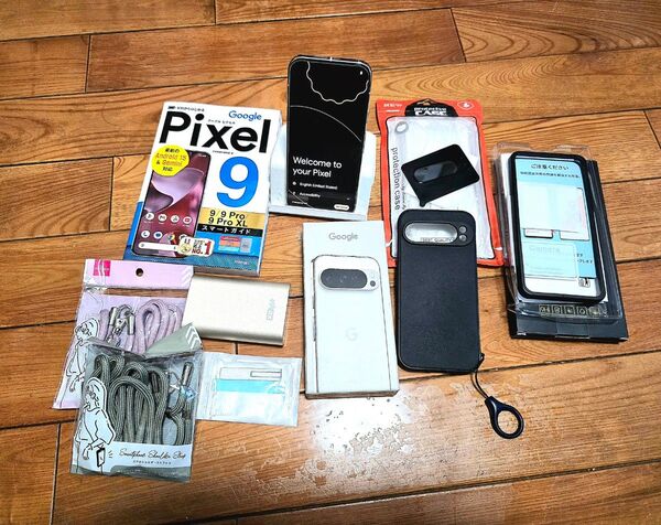 値下げ!Google Pixel 9 Pro 6.3インチ 16GB 128GB Porcelain 付品多数 落下等無し超美品!