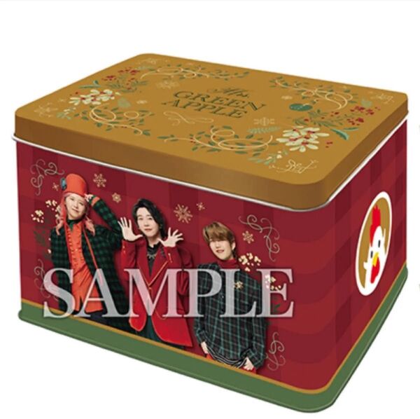ミセスグリーンアップル Mrs.GREEN APPLE MGAからあげクンBOX 限定品 予約品 ローソンコラボ 缶 小物入れ