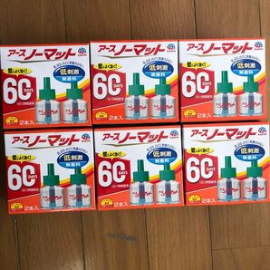 アースノーマット60日用2本入 無香料6箱