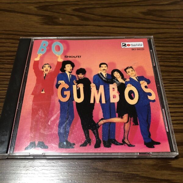 BO GUMBOS SHOUT! CDライブアルバム