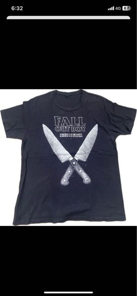 FALL OUT BOY バンドTシャツ 黒