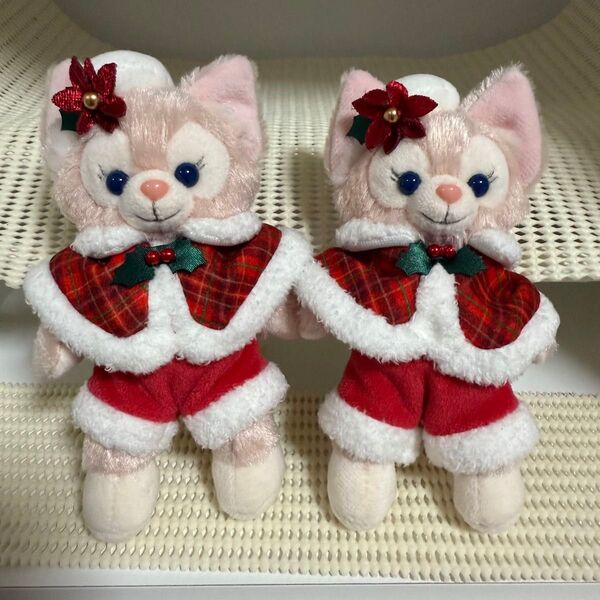 東京ディズニーシー クリスマス リーナベル ぬいぐるみバッジ 2点セット