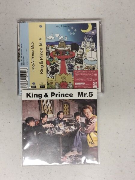 ▼通常盤 (初回仕様) アナザージャケット/ King & Prince 2CD/Mr.5 23/4/19発売