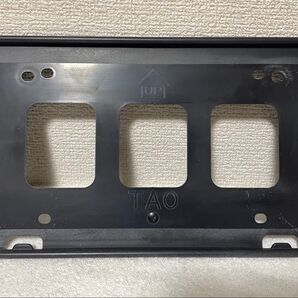 ホンダ純正部品フロントライセンスフレーム 品番71146-TA0-000 ブラックナンバーフレーム