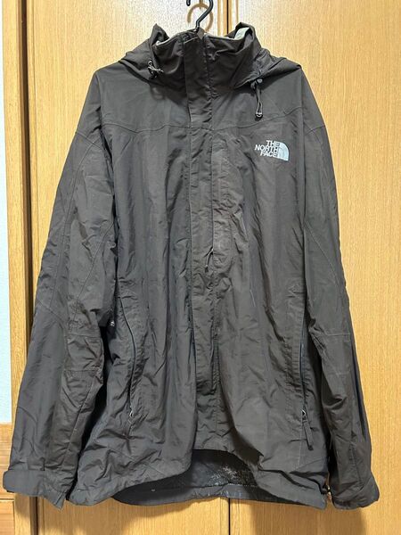 THE NORTH FACE ナイロンパーカー ナイロンジャケット ブラウン ノースフェイス XL