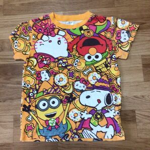 ユニバーサルスタジオ 総柄Tシャツ